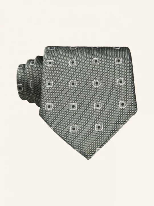 Obrázek produktu Boss Kravata Tie olivová / bílá / černá