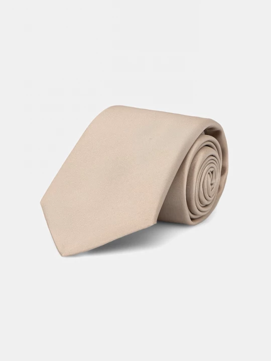 Obrázek produktu BOSS kravata pánská s hedvábím TIE CM 7.5 262 béžová