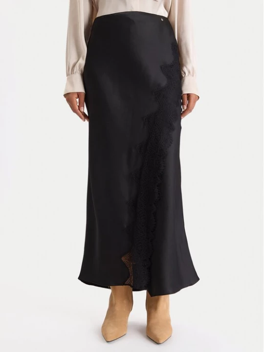 Obrázek produktu BOSS Maxi sukně C_Vlace 50548389 Černá Slim Fit