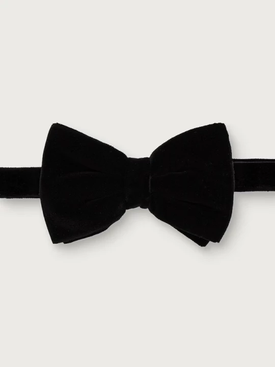 Obrázek produktu BOSS motýlek pánský velurový H-B.TIE BIGIOTTO černá