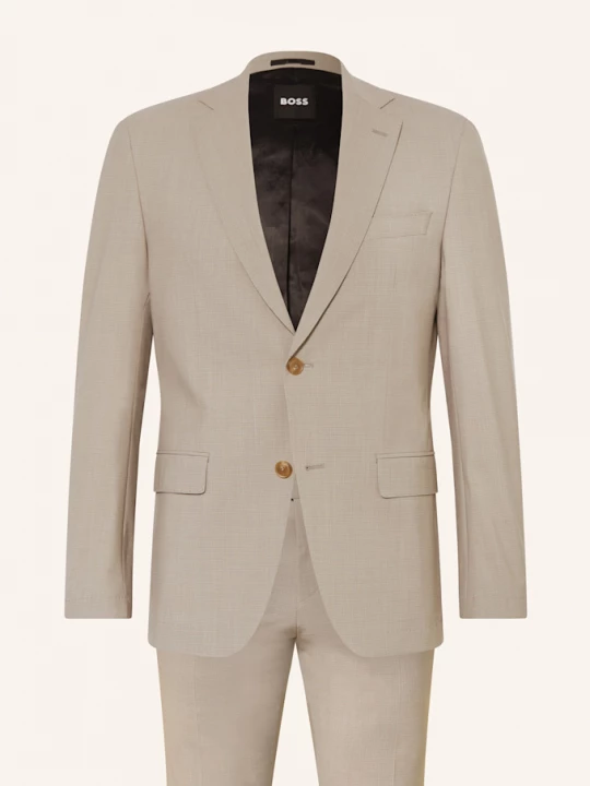 Obrázek produktu Boss Oblek Huge Slim Fit světle hnědá