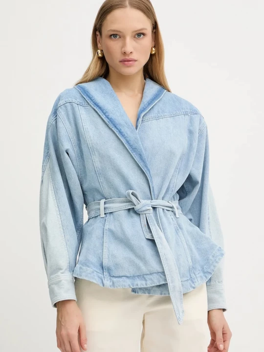 Obrázek produktu BOSS Orange Džínová bunda BOSS Orange C_DNM JACKET PANELED modrá