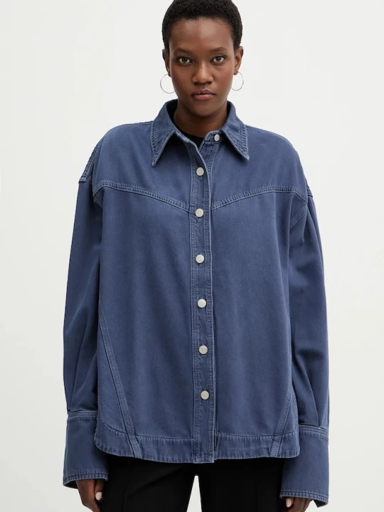 Obrázek produktu BOSS Orange Džínová košile BOSS Orange C OVERSHIRT 1.0 námořnická modř