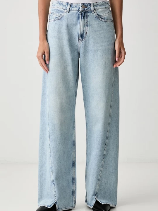 Obrázek produktu BOSS Orange wide leg džíny dámské C_MARLENE SLIT HR modrá