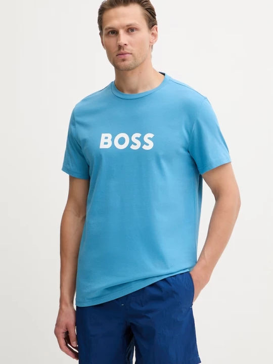 Obrázek produktu BOSS pánské bavlněné T-Shirt RN modrá