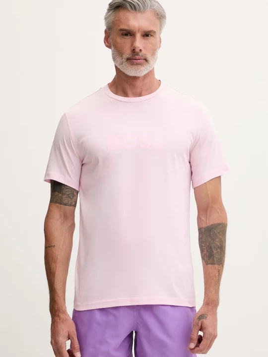 Obrázek produktu BOSS pánský bavlněný T-Shirt RN růžová