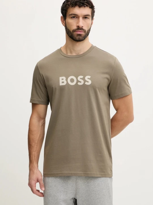 Obrázek produktu BOSS pánský bavlněný T-Shirt RN zelená