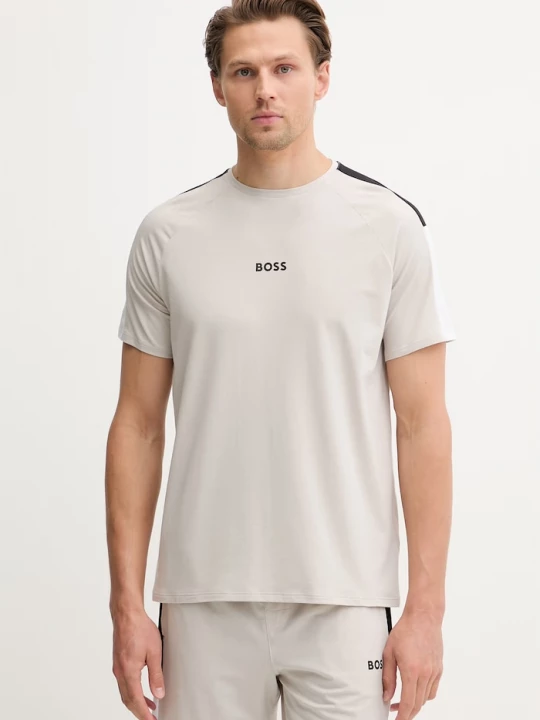 Obrázek produktu BOSS pánský s modalem Shirt RN béžová