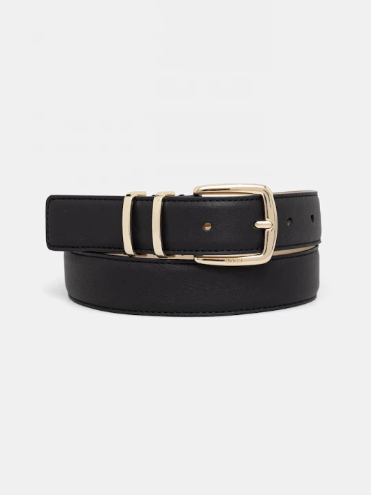 Obrázek produktu BOSS pásek dámský kožený Plum-ML_Sz30 černá