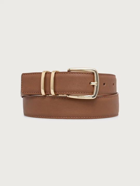 Obrázek produktu BOSS pásek dámský kožený Plum-ML_Sz30 hnědá