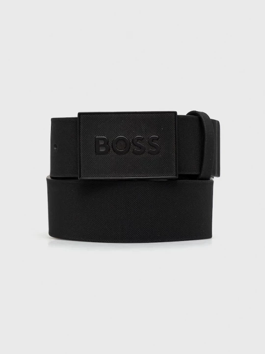 Obrázek produktu BOSS pásek pánský kožený černá