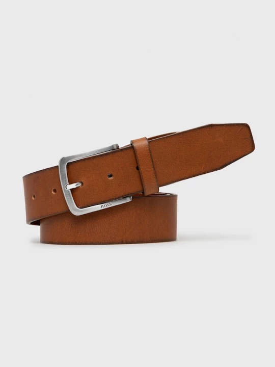 Obrázek produktu BOSS pásek pánský kožený Jor-V_Sz40 hnědá