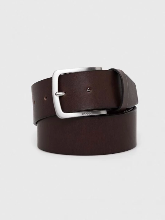 Obrázek produktu BOSS pásek pánský kožený Jor-V_Sz40 hnědá