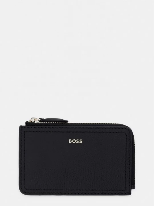 Obrázek produktu BOSS Peněženka dámská kožená Lenah Zip Cardholder černá