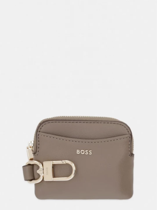 Obrázek produktu BOSS Peněženka dámská z imitace kůže Sandy Zip Cardholder béžová