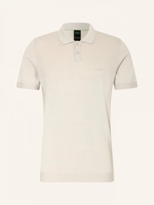 Obrázek produktu Boss Pletené Polo Tričko Momentum Lite Regular Fit béžová
