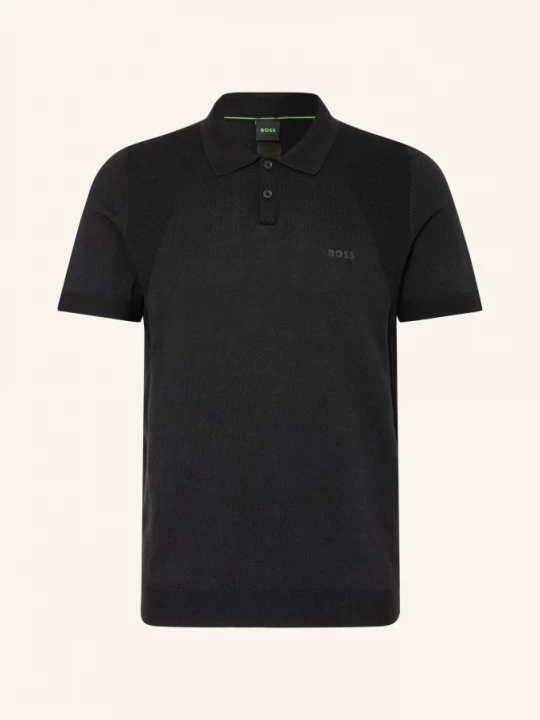 Obrázek produktu Boss Pletené Polo Tričko Momentum Lite  Regular Fit černá