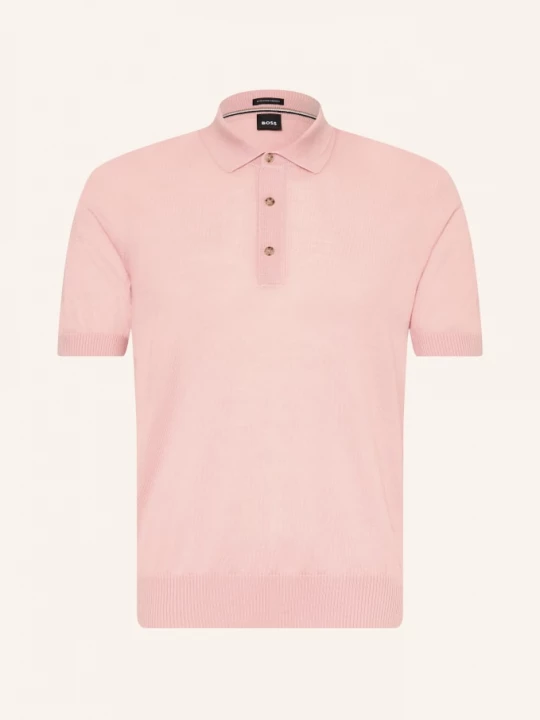 Obrázek produktu Boss Pletené Polo Tričko Nolano růžová