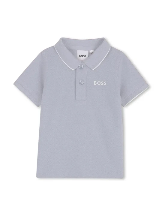 Obrázek produktu BOSS polo dětské bavlněné modrá