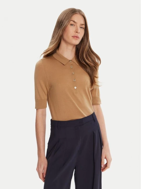 Obrázek produktu BOSS Polokošile Fidenka 50545015 Béžová Regular Fit