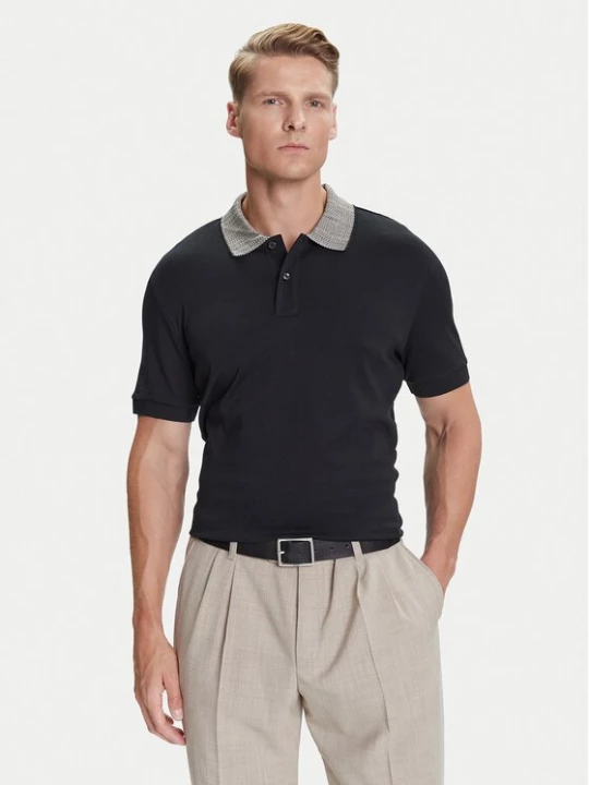 Obrázek produktu BOSS Polokošile H-Parlay 302 50545487 Černá Regular Fit