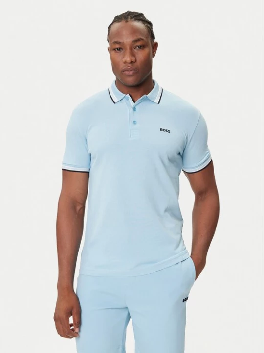 Obrázek produktu BOSS Polokošile Paddy 50469055 Světle modrá Regular Fit