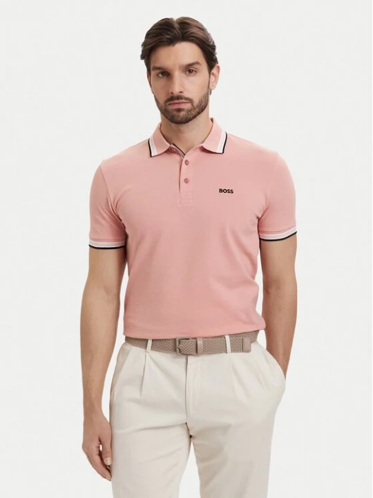 Obrázek produktu BOSS Polokošile Paddy 50469055 Světle růžová Regular Fit