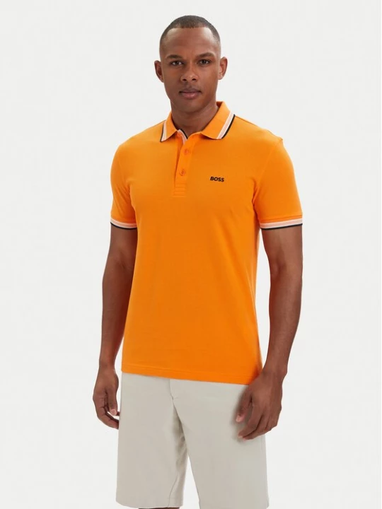 Obrázek produktu BOSS Polokošile Paddy 50469055 Tmavě oranžová Regular Fit