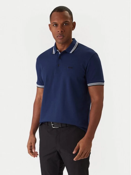 Obrázek produktu BOSS Polokošile Paddy 50469055 Tmavomodrá Regular Fit