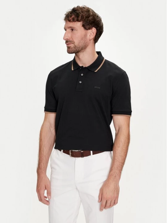 Obrázek produktu Boss Polokošile Parlay 190 50494697 Černá Regular Fit
