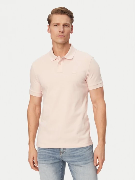 Obrázek produktu BOSS Polokošile Passenger 50507803 Světle růžová Slim Fit
