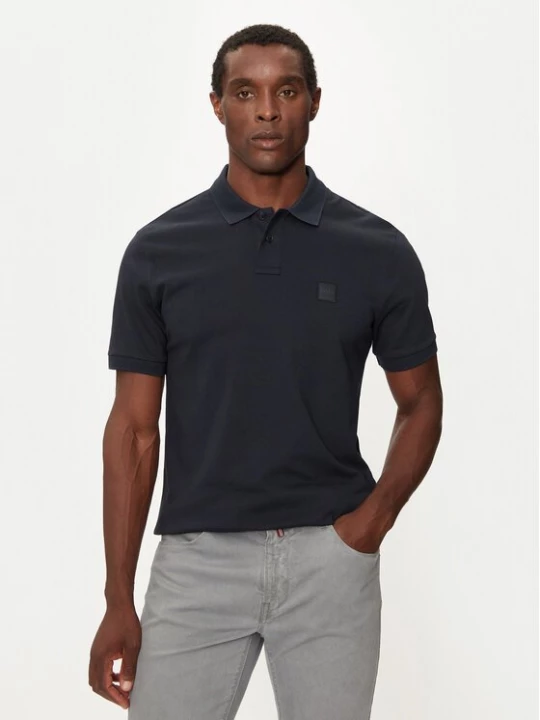Obrázek produktu Boss Polokošile Passenger 50507803 Tmavomodrá Slim Fit