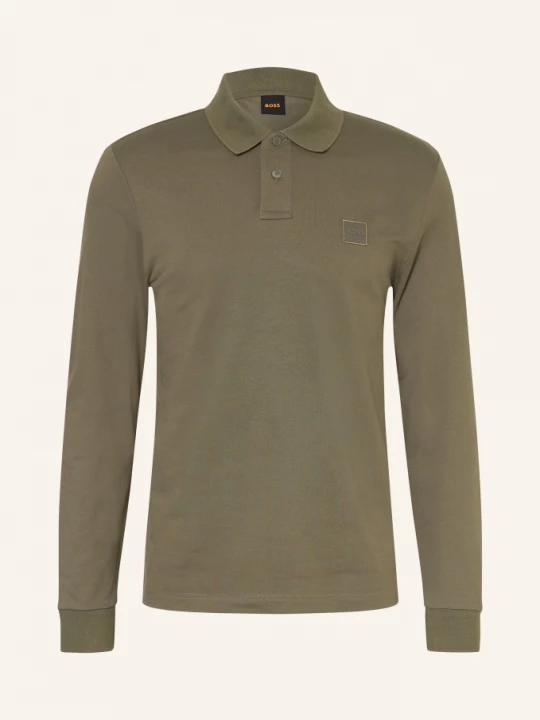 Obrázek produktu Boss Polokošile Passerby Slim Fit Z Piké tmavě zelená