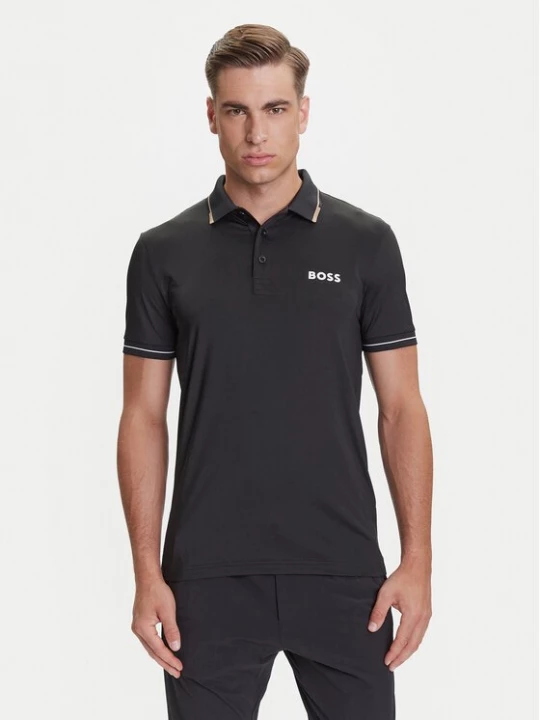 Obrázek produktu BOSS Polokošile Paul Pro 50506203 Černá Slim Fit