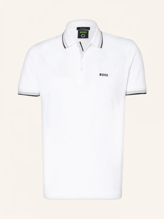 Obrázek produktu Boss Polokošile Z Piké Paddy Curved Regular Fit bílá