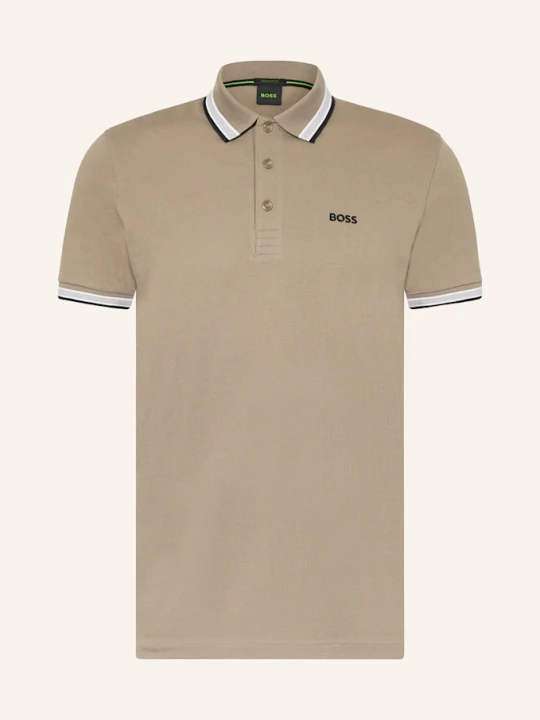 Obrázek produktu Boss Polokošile Z Piké Paddy Curved Regular Fit černošedá