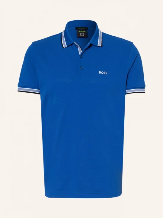 Obrázek produktu Boss Polokošile Z Piké Paddy Curved Regular Fit modrá