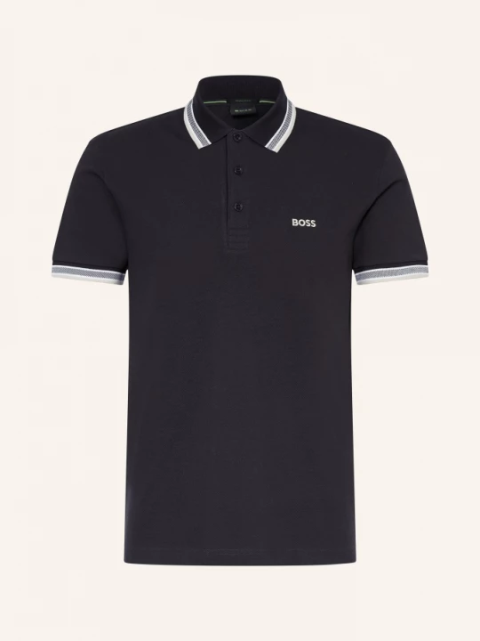 Obrázek produktu Boss Polokošile Z Piké Paddy Curved Regular Fit tmavě modrá