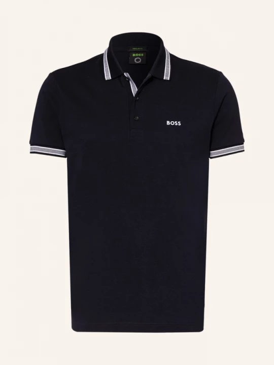 Obrázek produktu Boss Polokošile Z Piké Paddy Curved Regular Fit tmavě modrá