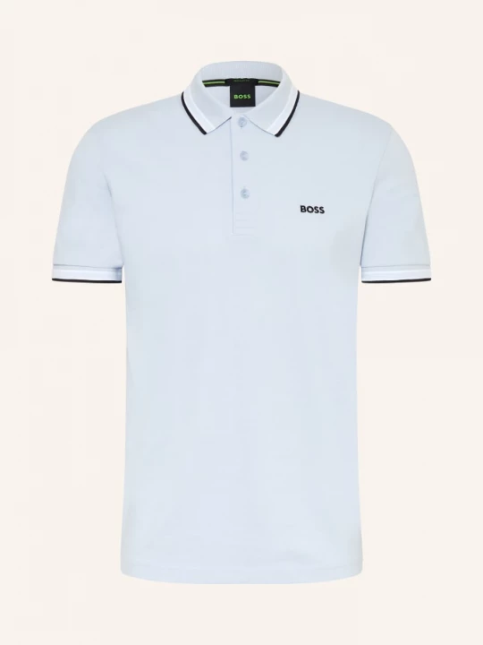 Obrázek produktu Boss Polokošile Z Piké Paddy Curved Regular Fit tmavě modrá / tmavě modrá / bílá