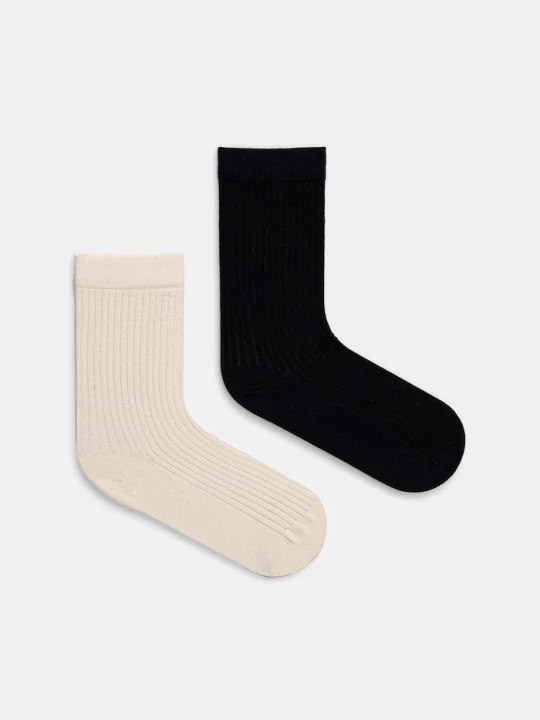 Obrázek produktu BOSS Ponožky BOSS 2P RS Ribbed CC W 2-pack béžová