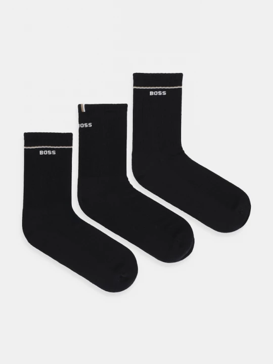 Obrázek produktu BOSS Ponožky BOSS 3P QS Iconic CC SP W 3-pack černá