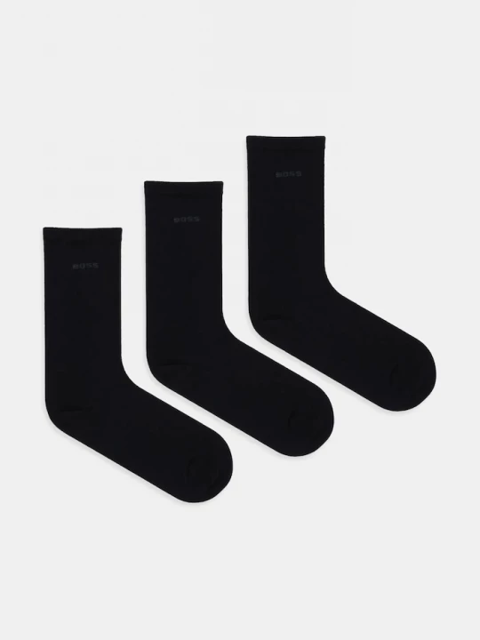 Obrázek produktu BOSS Ponožky BOSS 3P RS Uni Logo CC W 3-pack černá