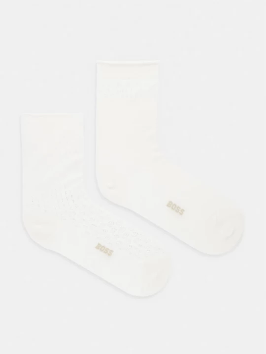 Obrázek produktu BOSS ponožky dámské s bavlnou 2P QS DropFleur MC W 2-pack béžová