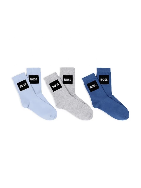 Obrázek produktu BOSS ponožky dětské 3-pack fialová