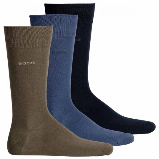 Obrázek produktu BOSS Ponožky  modrá / noční modrá / khaki