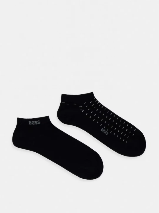 Obrázek produktu BOSS ponožky pánské 2P RS Minipattern 2-pack černá