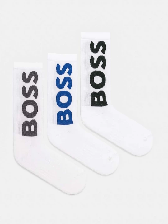 Obrázek produktu BOSS ponožky pánské 3P QS Rib Logo CC 3-pack