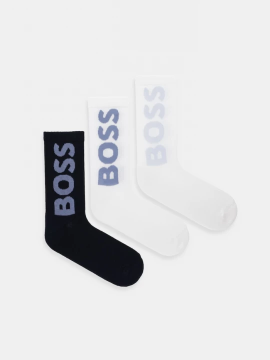 Obrázek produktu BOSS ponožky pánské 3P QS Rib Logo CC 3-pack