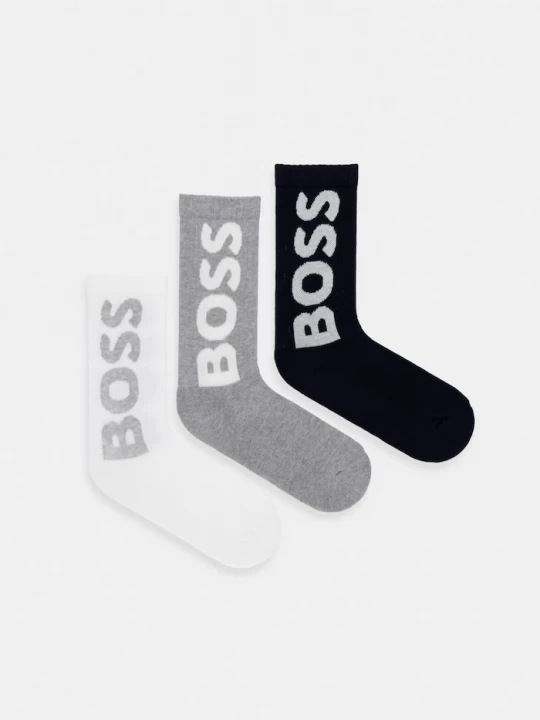 Obrázek produktu BOSS ponožky pánské 3P QS Rib Logo CC 3-pack